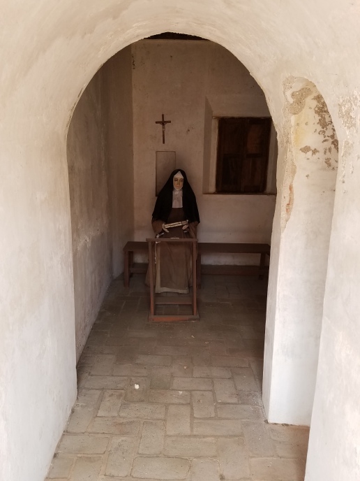 A nun's private moment